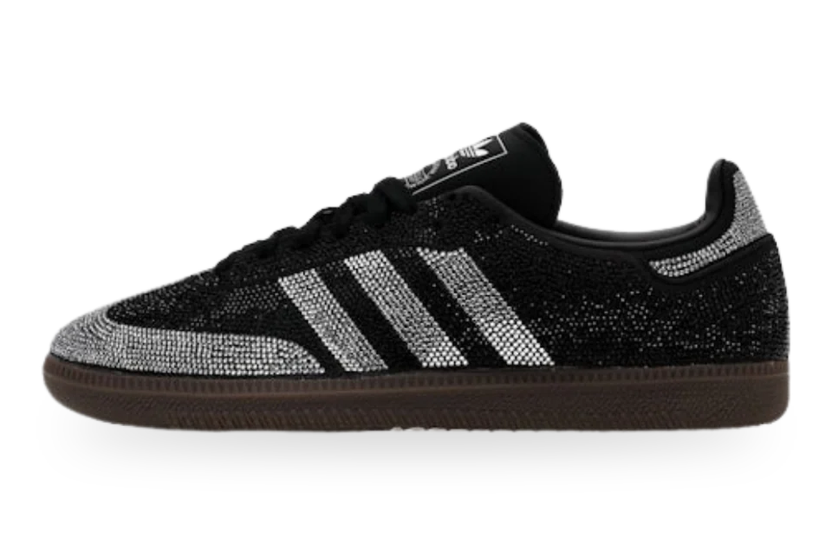 adidas Samba OG Rhinestone Black Silver (IH9052)