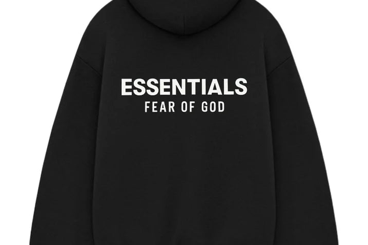 Fear of God Essentials Fleece Hoodie FW24 Black (192HO246250F)