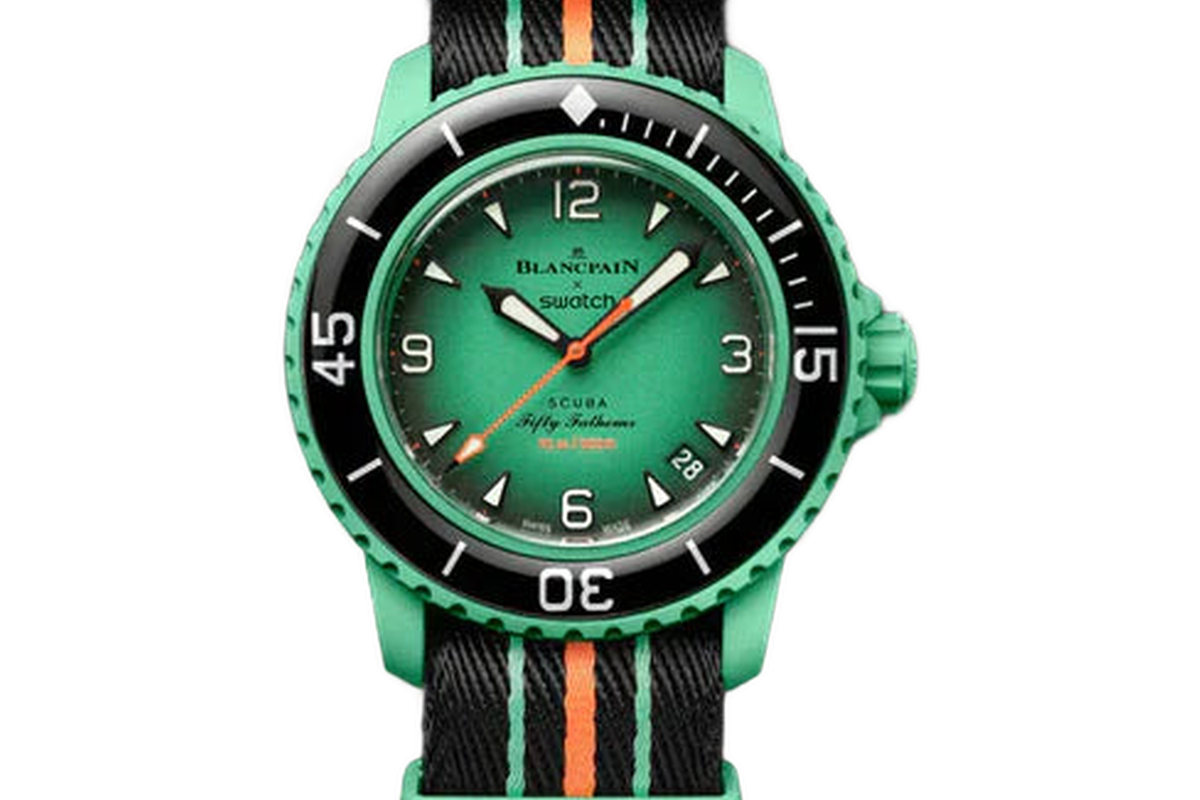 Swatch X Blancpain Fifty Fathoms Indian Ocean (SO35I100)