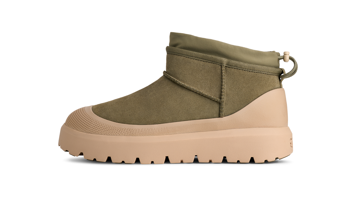 UGG Classic Ultra Mini Weather Hybrid Boot Burnt Olive Mustard Seed