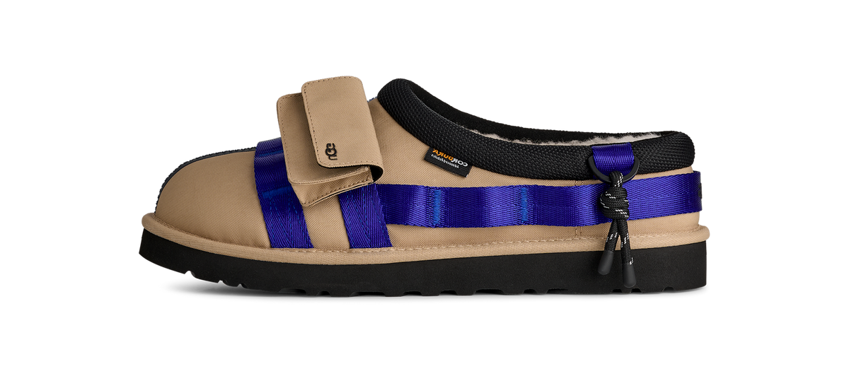 UGG Tasman Wildwood Slipper Sand Regal Blue