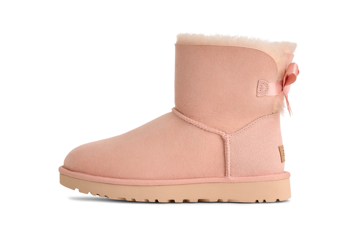 UGG Mini Bailey Bow II Beige Blush (Women's)