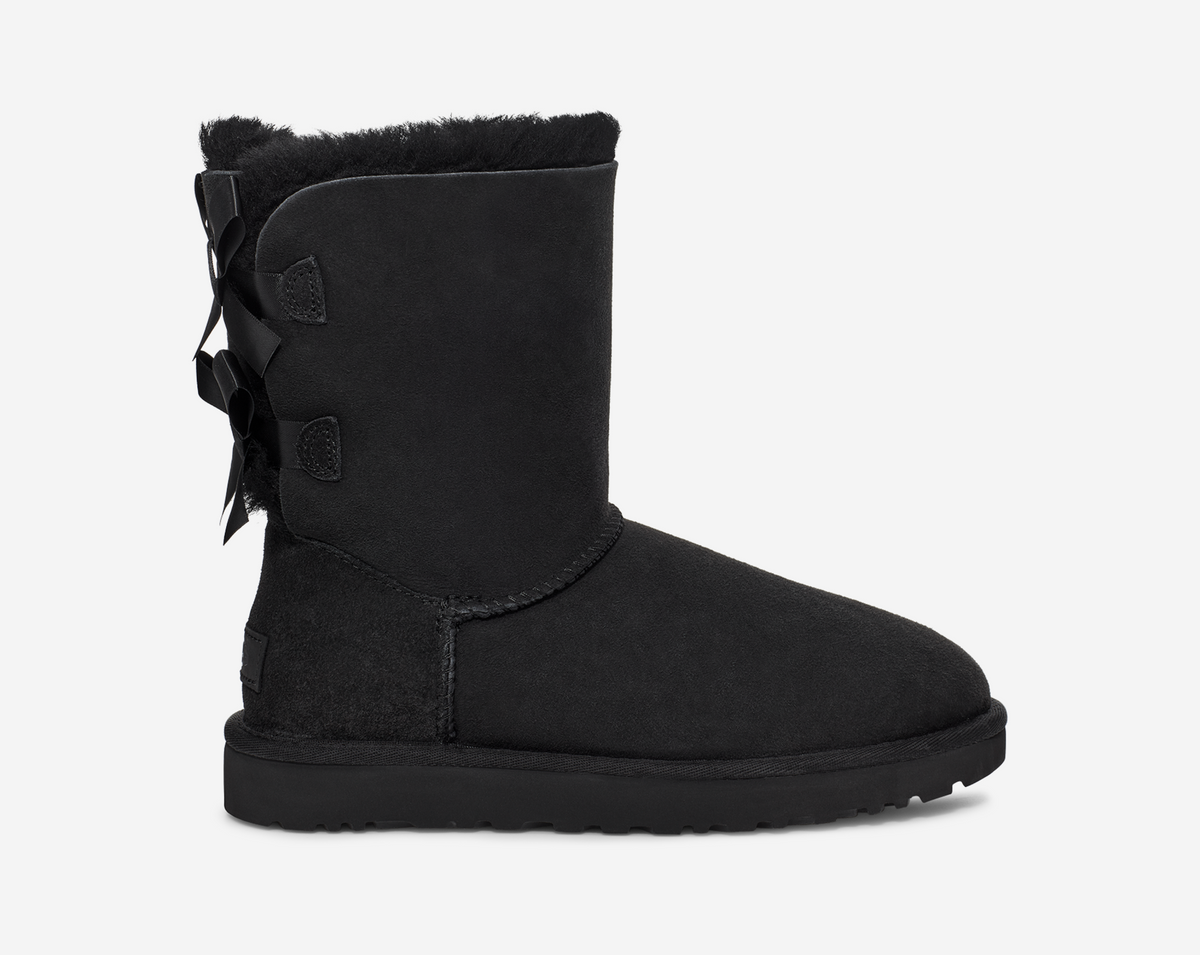UGG Bailey Bow II Boot Black (Women's) | 1016225-BLK