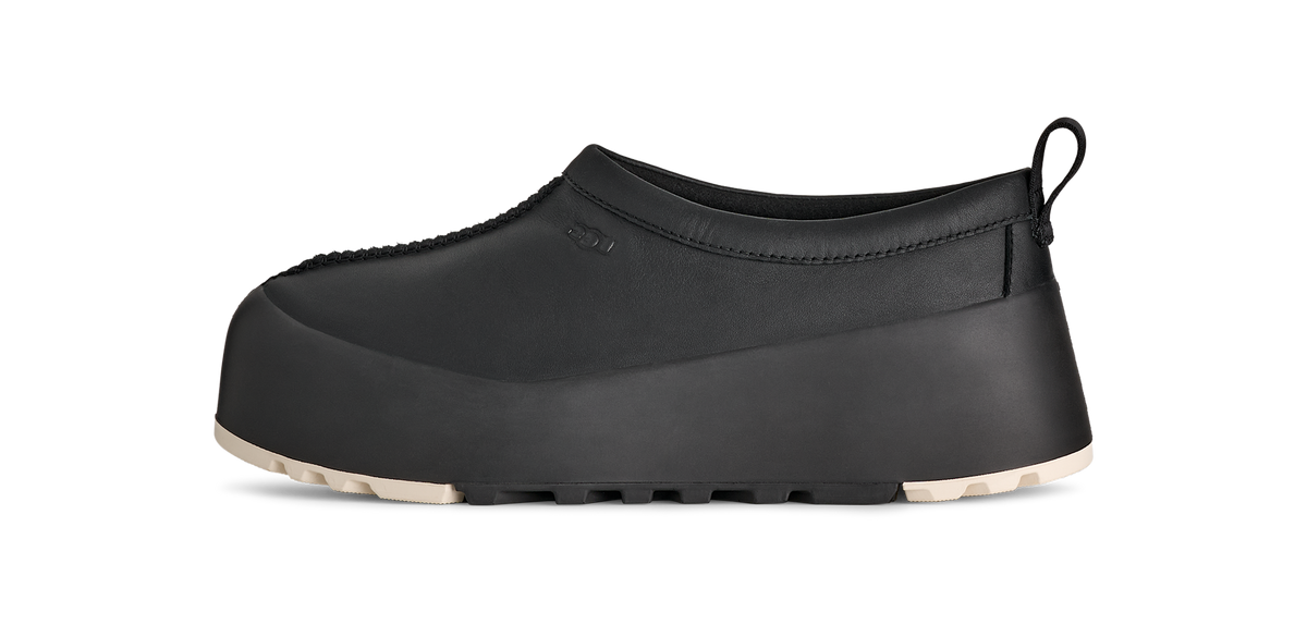 UGG Tasman StreetScape Leather Slipper Black Jasmine (Women's)