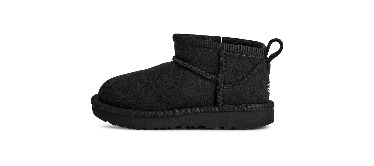 UGG Classic Ultra Mini Boot Black (Toddler)