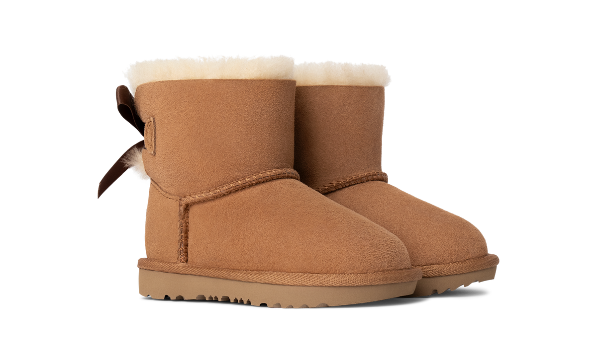 UGG Mini Bailey Bow II Boot Chestnut (Toddler)