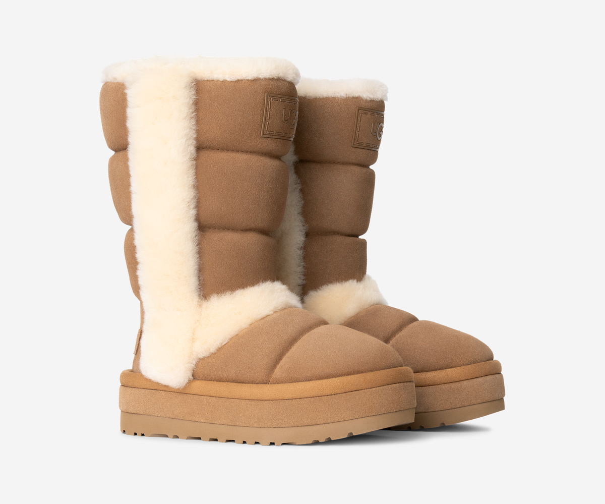 UGG Classic Chillapeak Boot Tall Chestnut (Women's) | 1145990-CHE