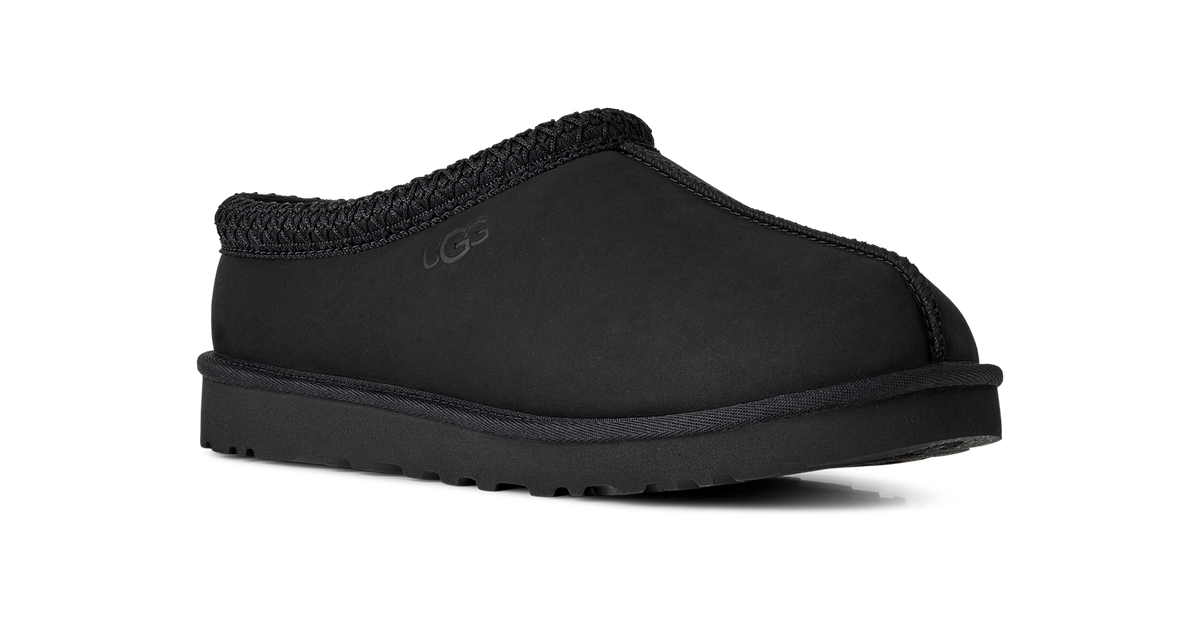 UGG Tasman II Nubuck Slipper Black