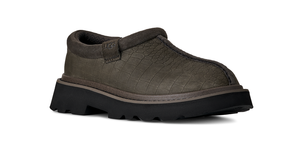 UGG Tasman Lug Embossed Dense Smoke