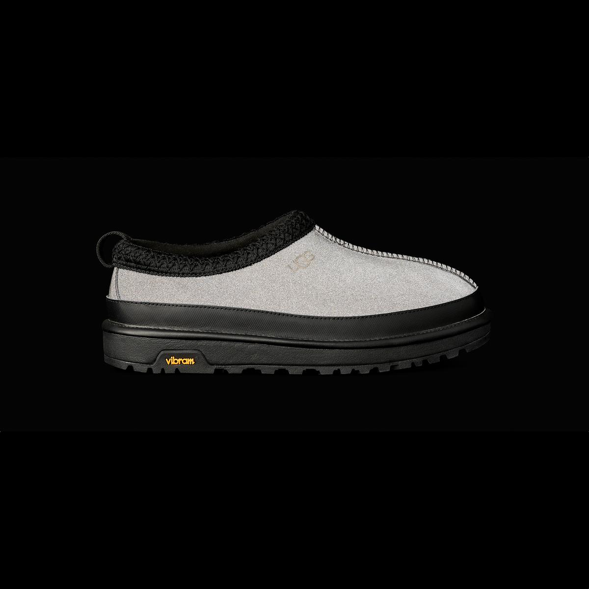 UGG Tasman Reflective Slipper Black Reflective