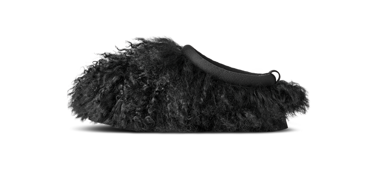 UGG Tazz Fluff Momma Slipper Black (Women's)