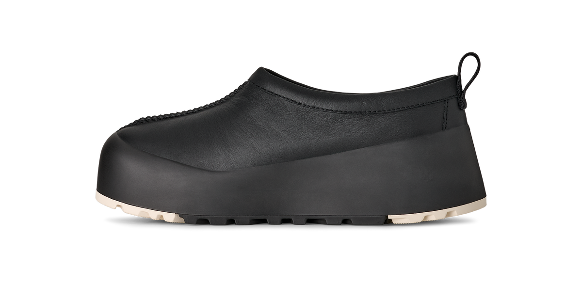 UGG Tasman StreetScape Leather Slipper Black Jasmine (Women's)