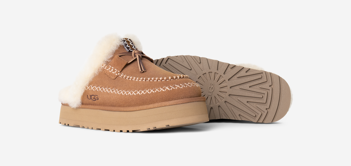 UGG Disquette Alpine Slipper Chestnut (Women's) | 1158260-CHE