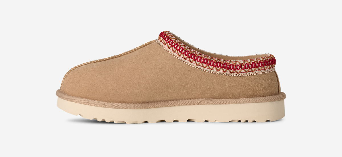 UGG Tasman II Slipper Sand Dark Cherry (Women's) | 1174470-SDDR