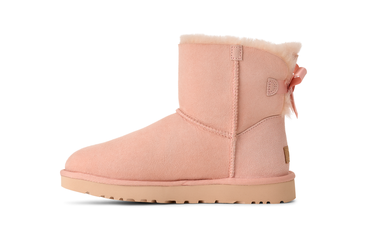 UGG Mini Bailey Bow II Beige Blush (Women's)