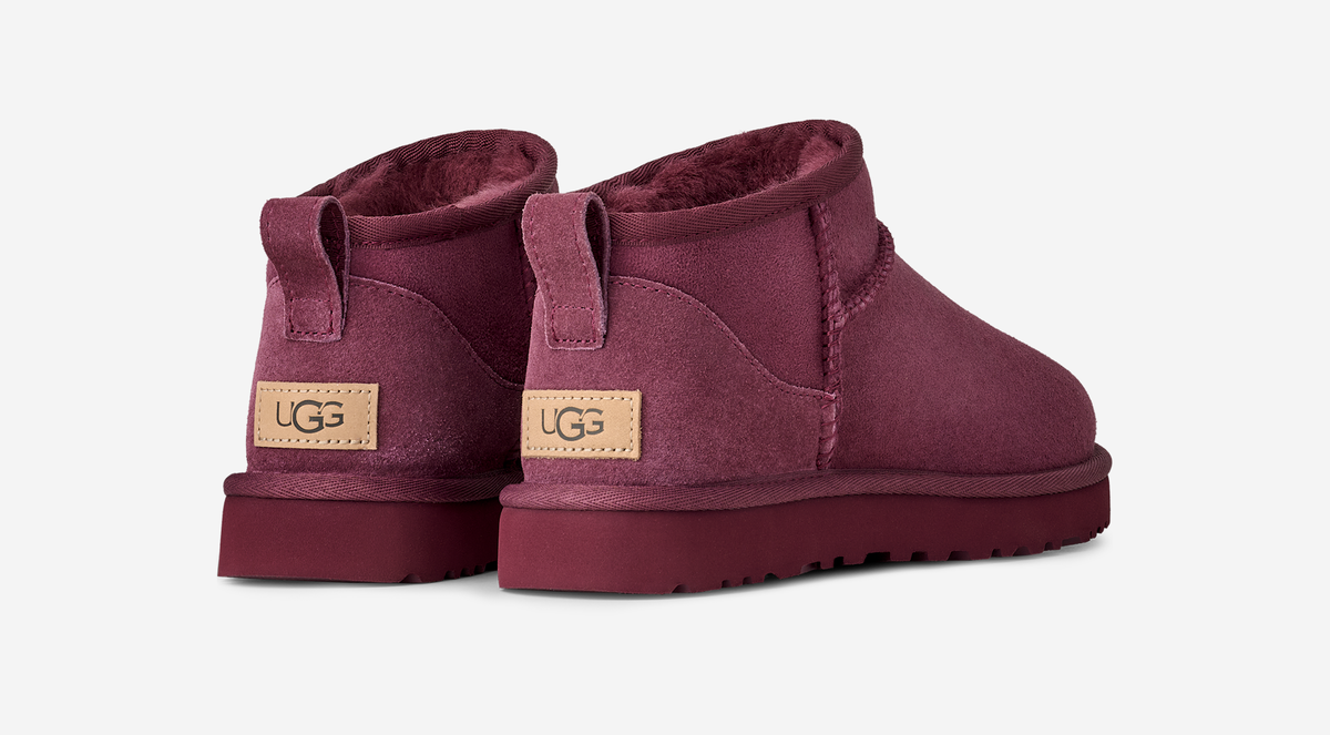 UGG Classic Ultra Mini Boot Burnt Magenta (Women's) | 1116109-BNTM