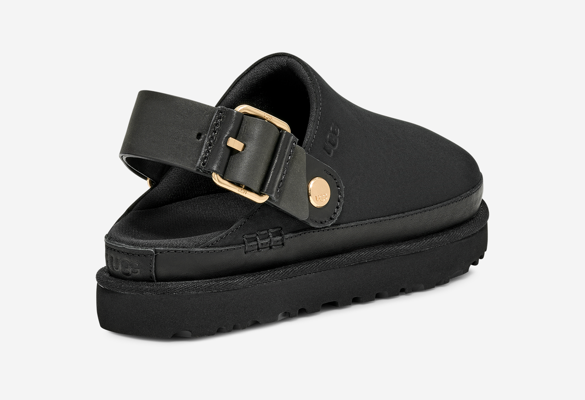 UGG Goldenstar Villa Clog Black (Women's) | 1169590-BLK
