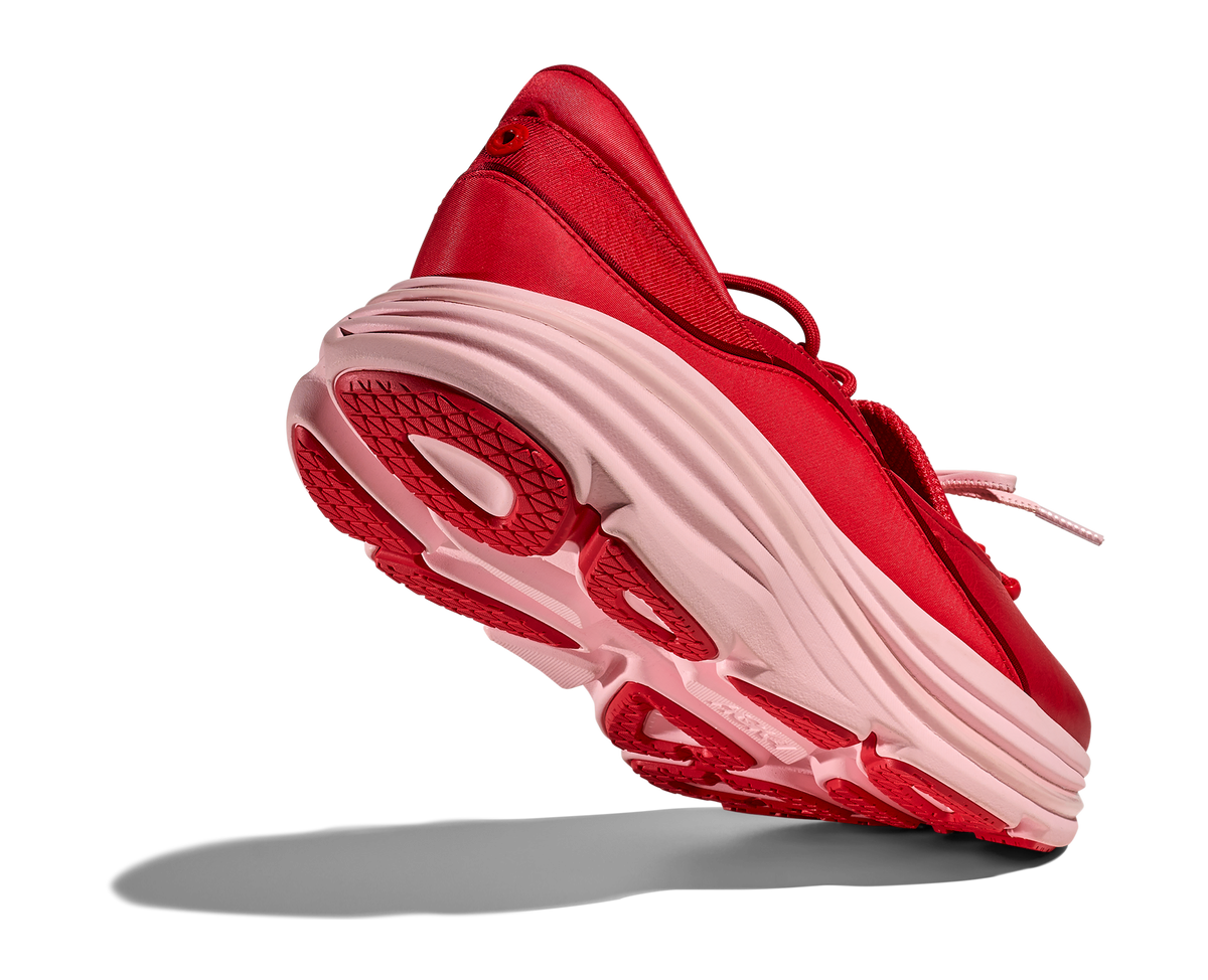 Hoka One One Bondi Mary Jane Cerise Rose Tea