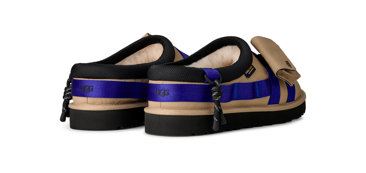 UGG Tasman Wildwood Slipper Sand Regal Blue