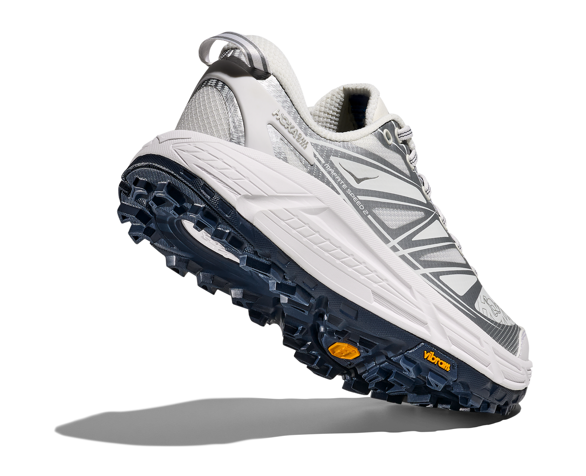 Hoka One One Mafate Speed 2 White Silver