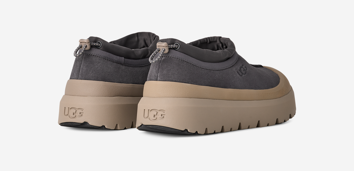 UGG Tasman Weather Hybrid Slipper Obsidian Cobble Grey | 1144096-OBB
