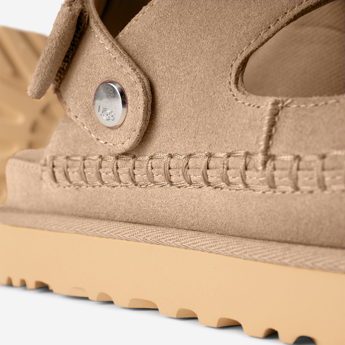 UGG Goldenstar Glide Sandal Sand (Women's) | 1167399-SAN