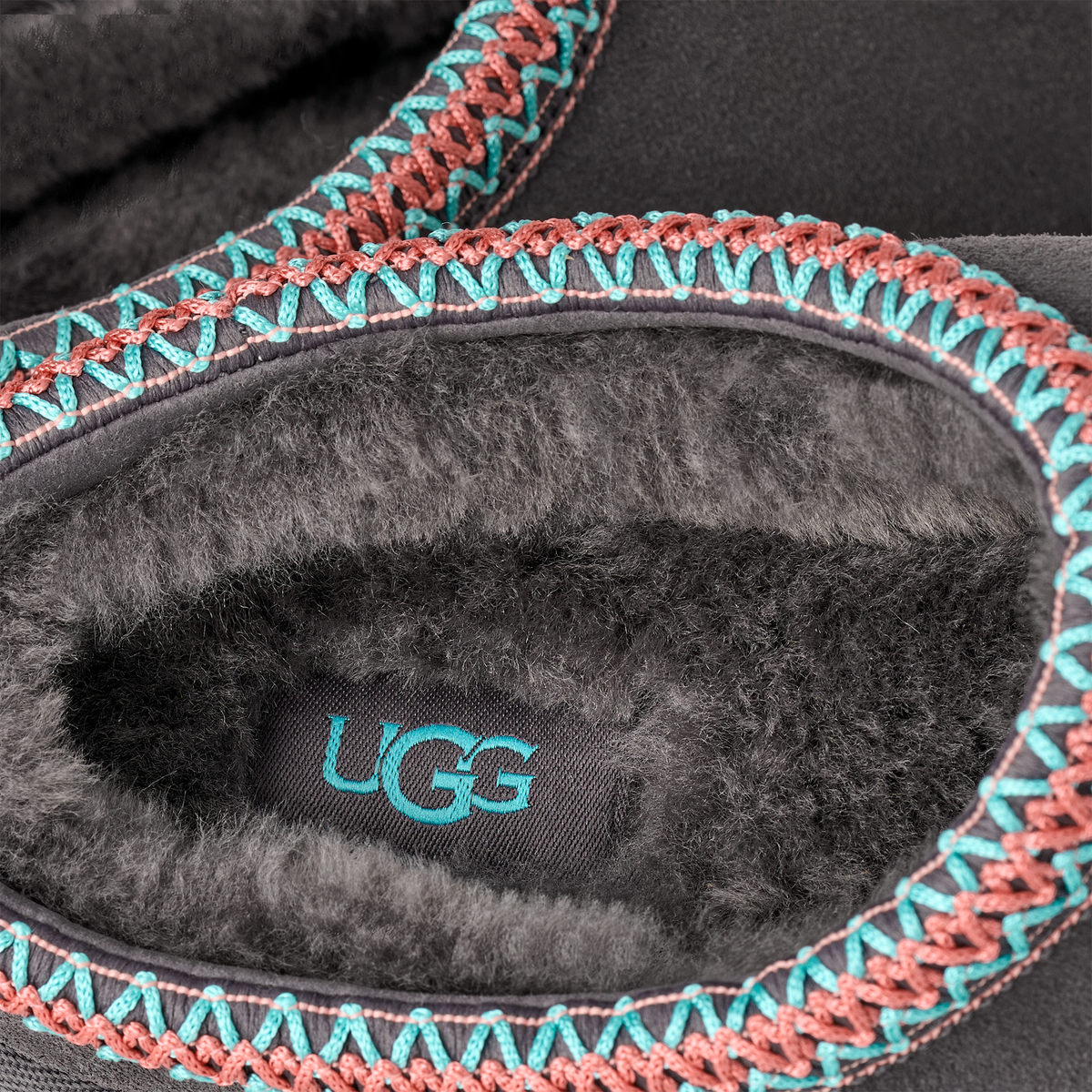 UGG Tasman II Slipper Dark Grey (Women's) | 1174470-DGRY
