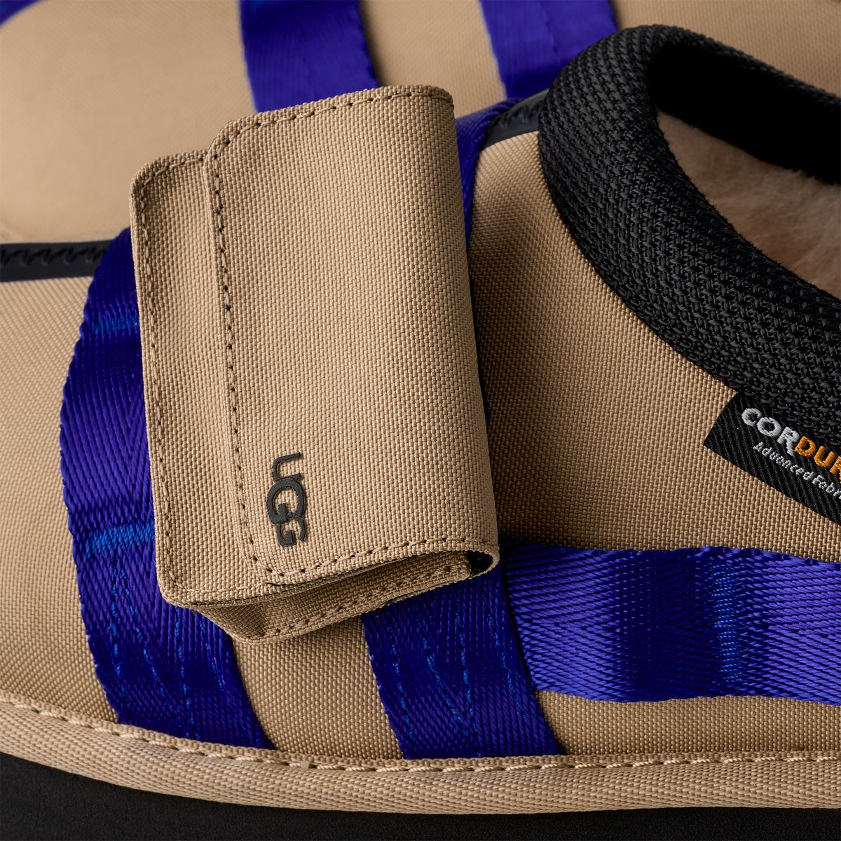UGG Tasman Wildwood Slipper Sand Regal Blue
