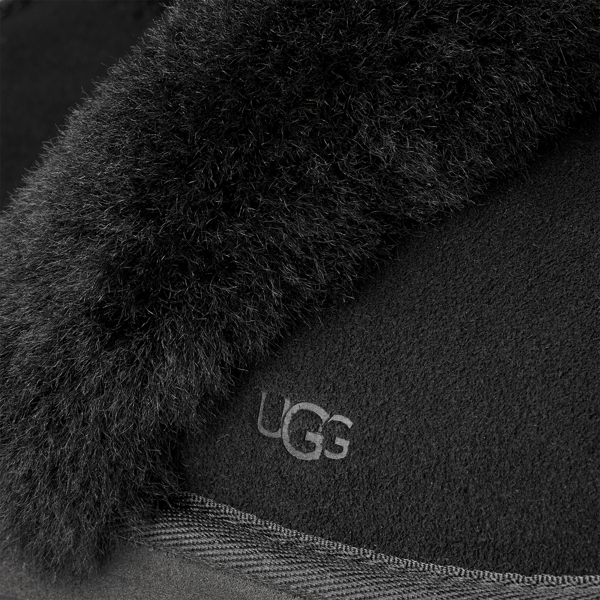 UGG Disquette Slipper Black (Kids)