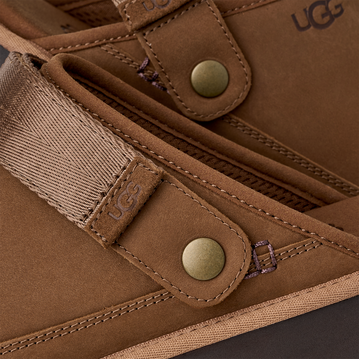UGG Goldencoast Clog II Nubuck Dark Chestnut