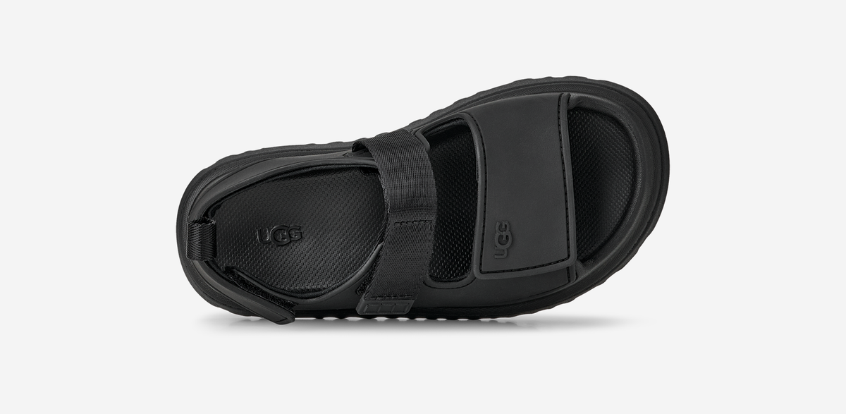 UGG GoldenGlow Sandal Black (Kids) | 1152813K-BLK