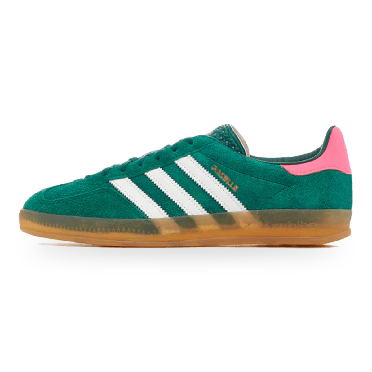 Adidas Gazelle Indoor Collegiate Green Lucid Pink (IG5929)