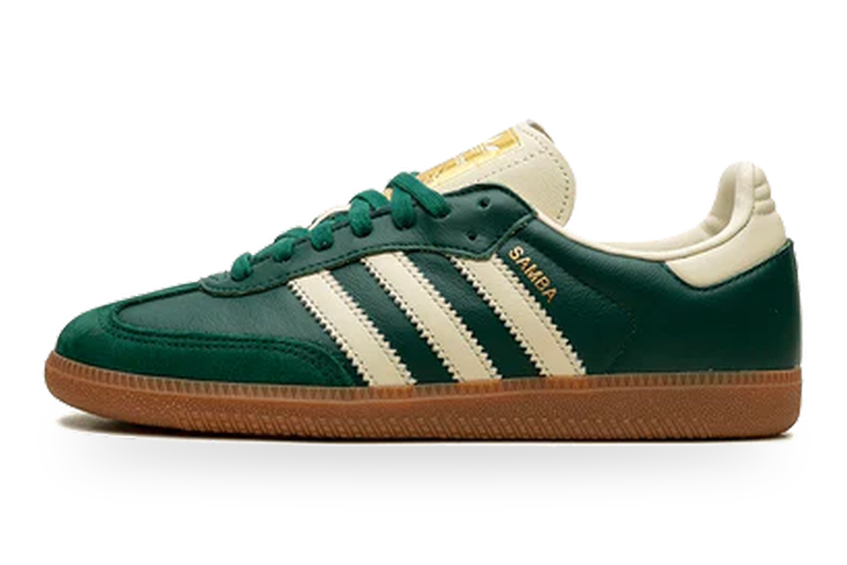 Adidas Samba OG Collegiate Green Gold Metallic (IE0872)