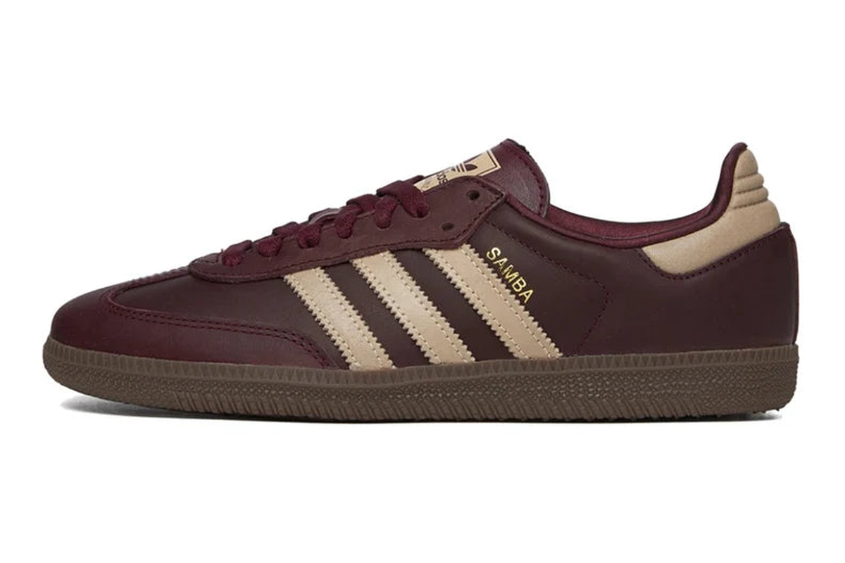 Adidas Samba OG Maroon Crystal Sand (IF7004)