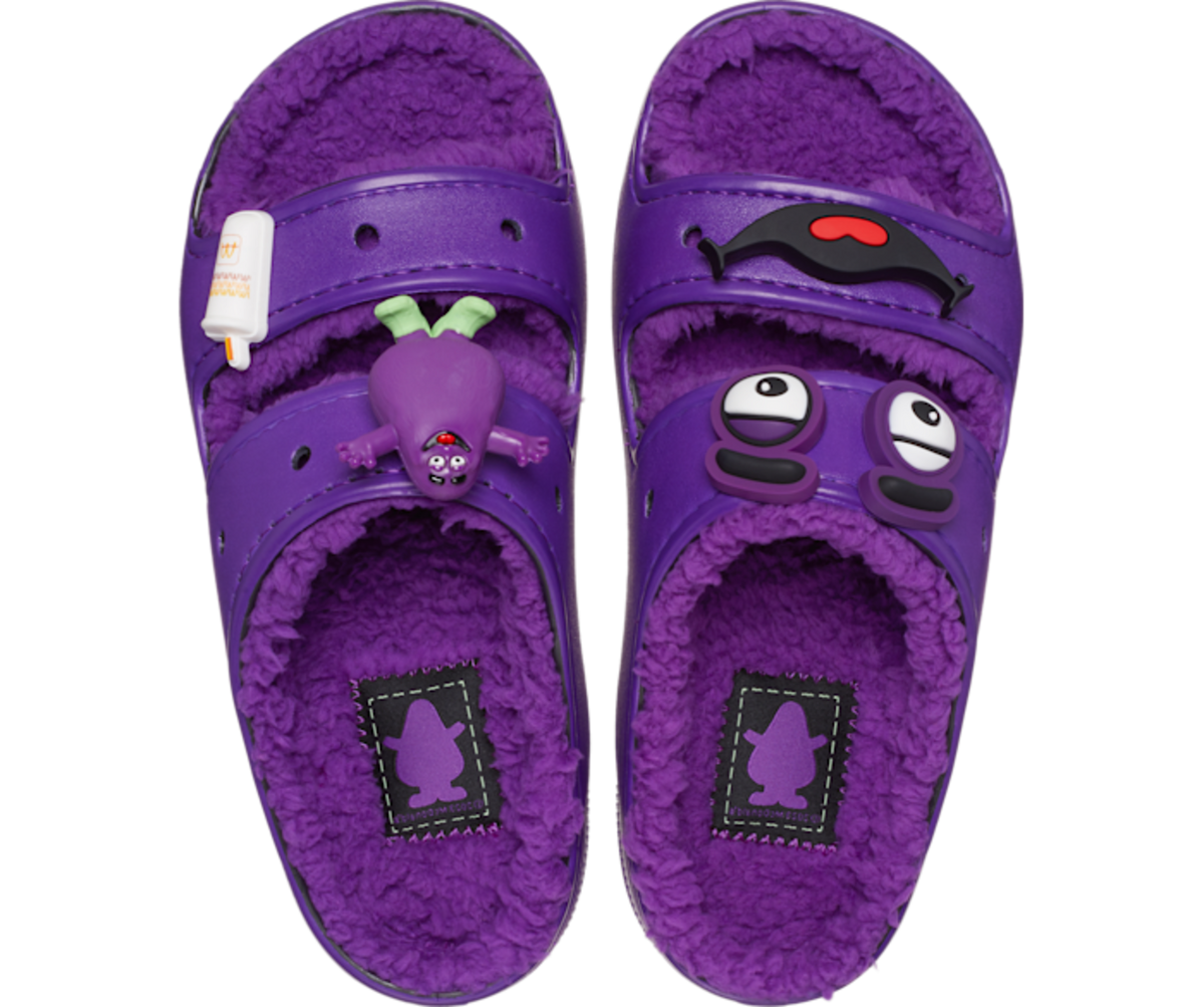 Crocs Classic Cozzzy Sandal McDonald's Grimace