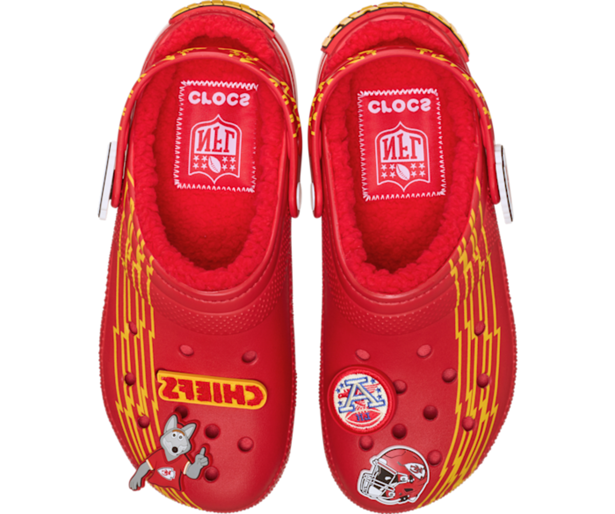 Crocs Classic Lined Clog NFL Kansas City Chiefs
