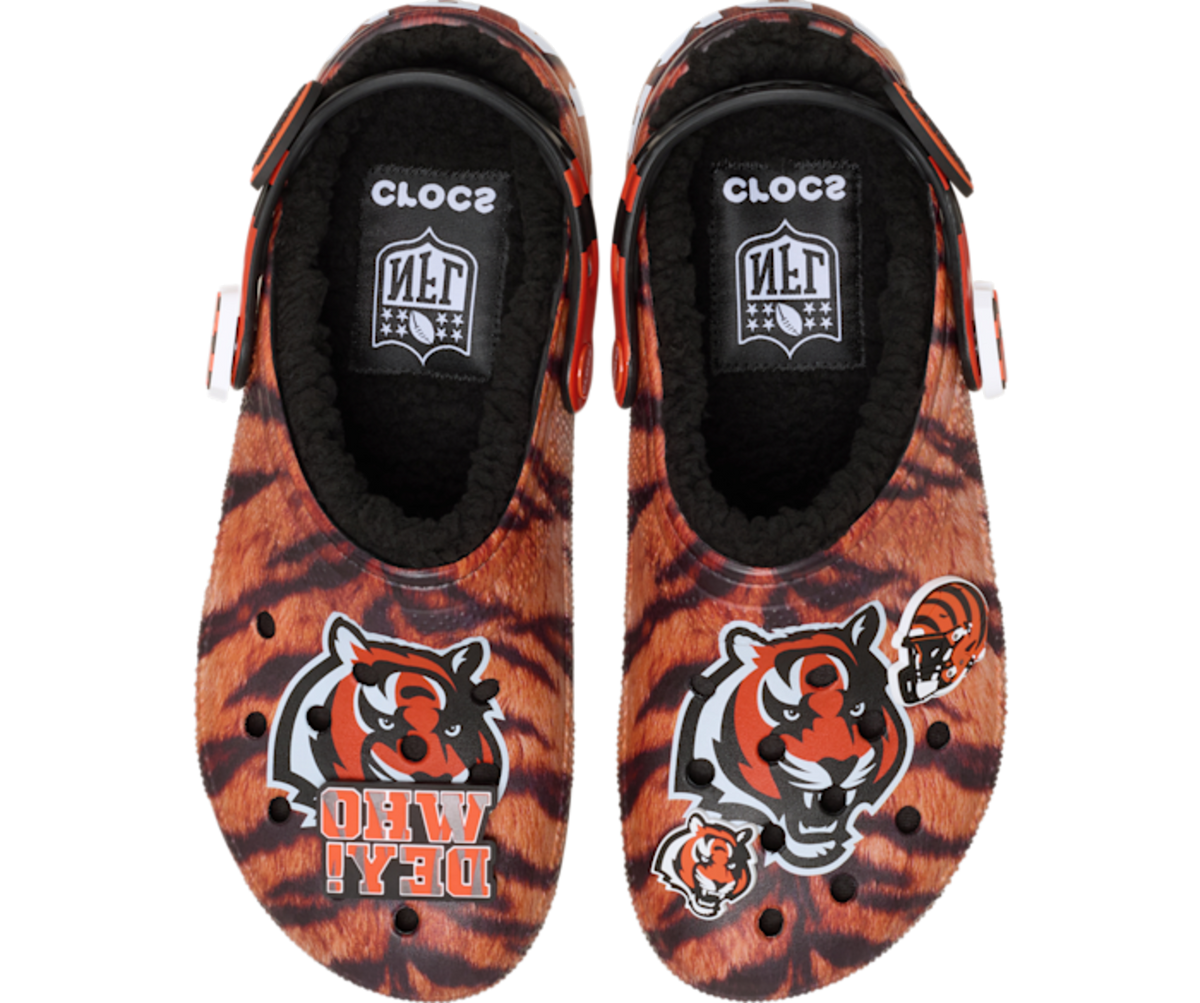 Crocs Classic Lined Clog NFL Cincinnati Bengals