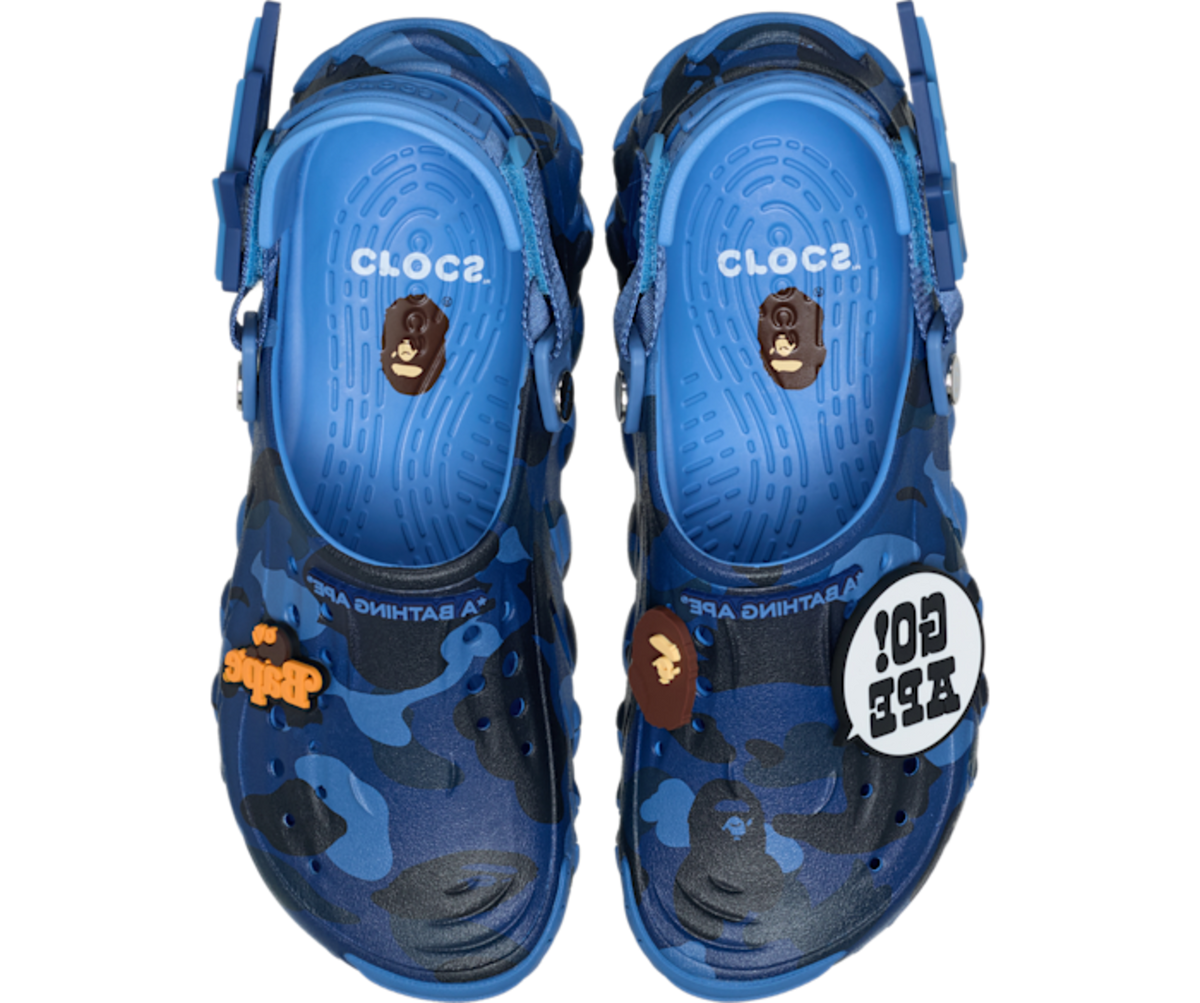 Crocs Echo RO Clog Bape Powder Blue Camo