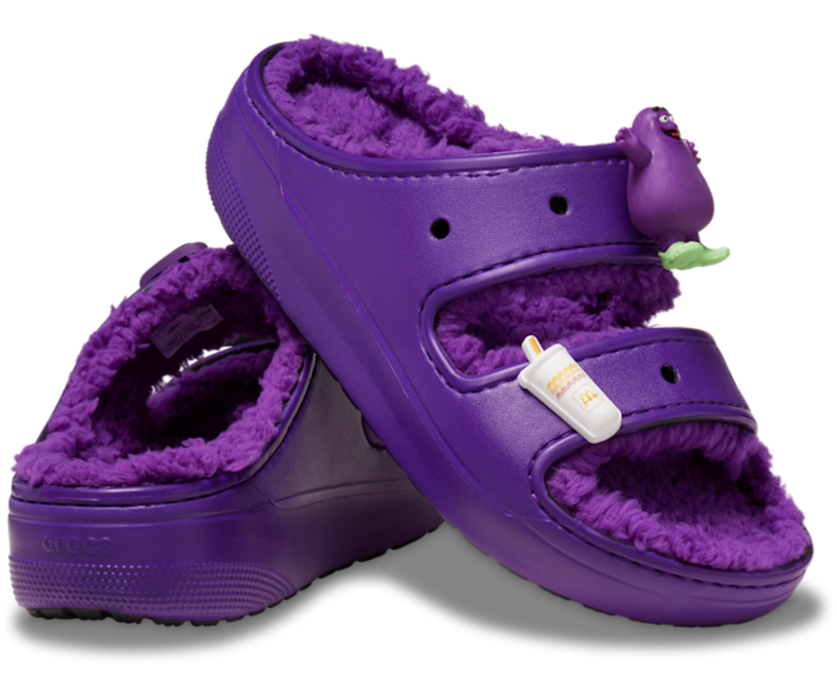 Crocs Classic Cozzzy Sandal McDonald's Grimace