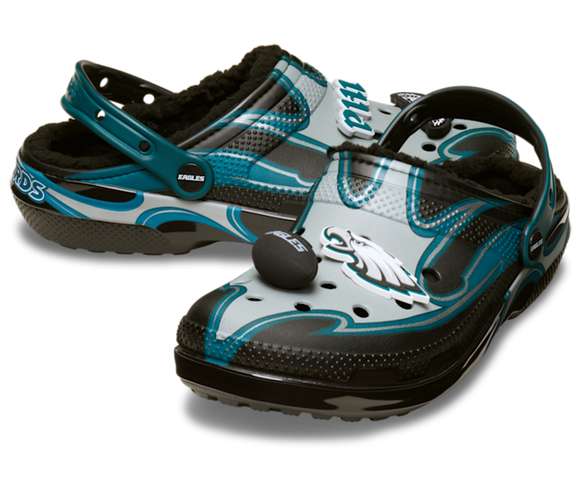 Crocs Classic Lined Clog NFL Philadelphia Eagles