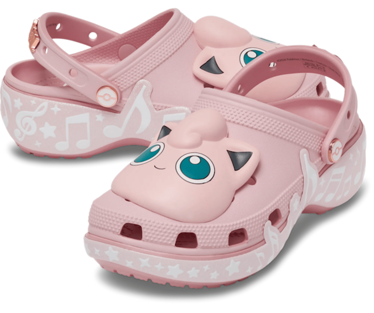 Crocs Classic Platform Clog Pokémon Jigglypuff 30th Anniversary (Women's)