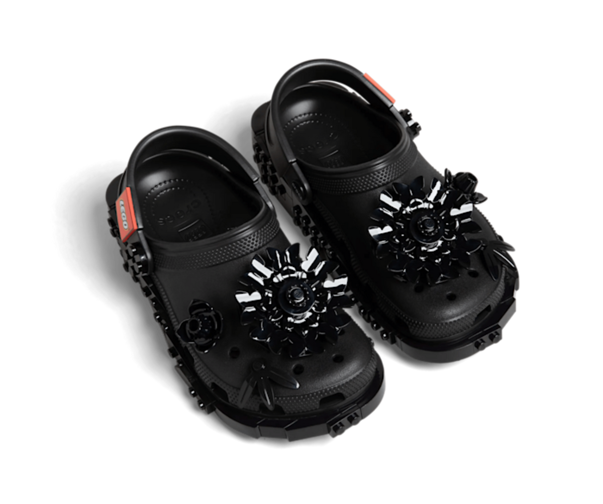 Crocs Midnight Garden Clog LEGO Black