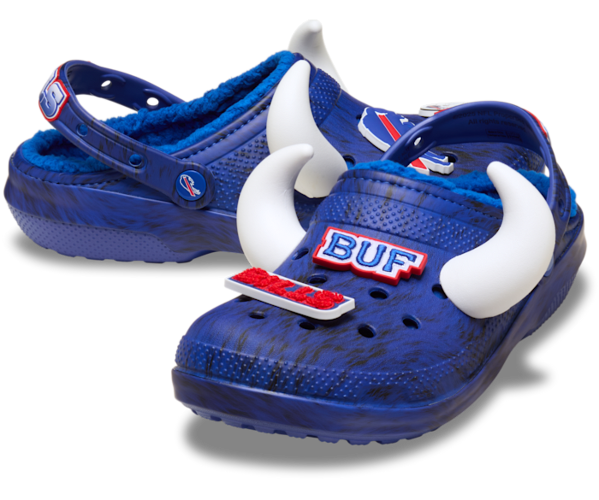 Crocs Classic Lined Clog NFL Buffalo Bills