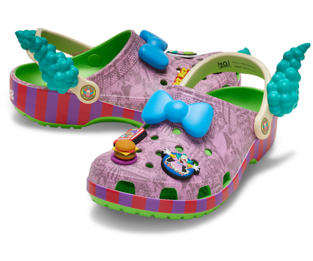 Crocs Classic Clog The Simpsons Krusty the Clown