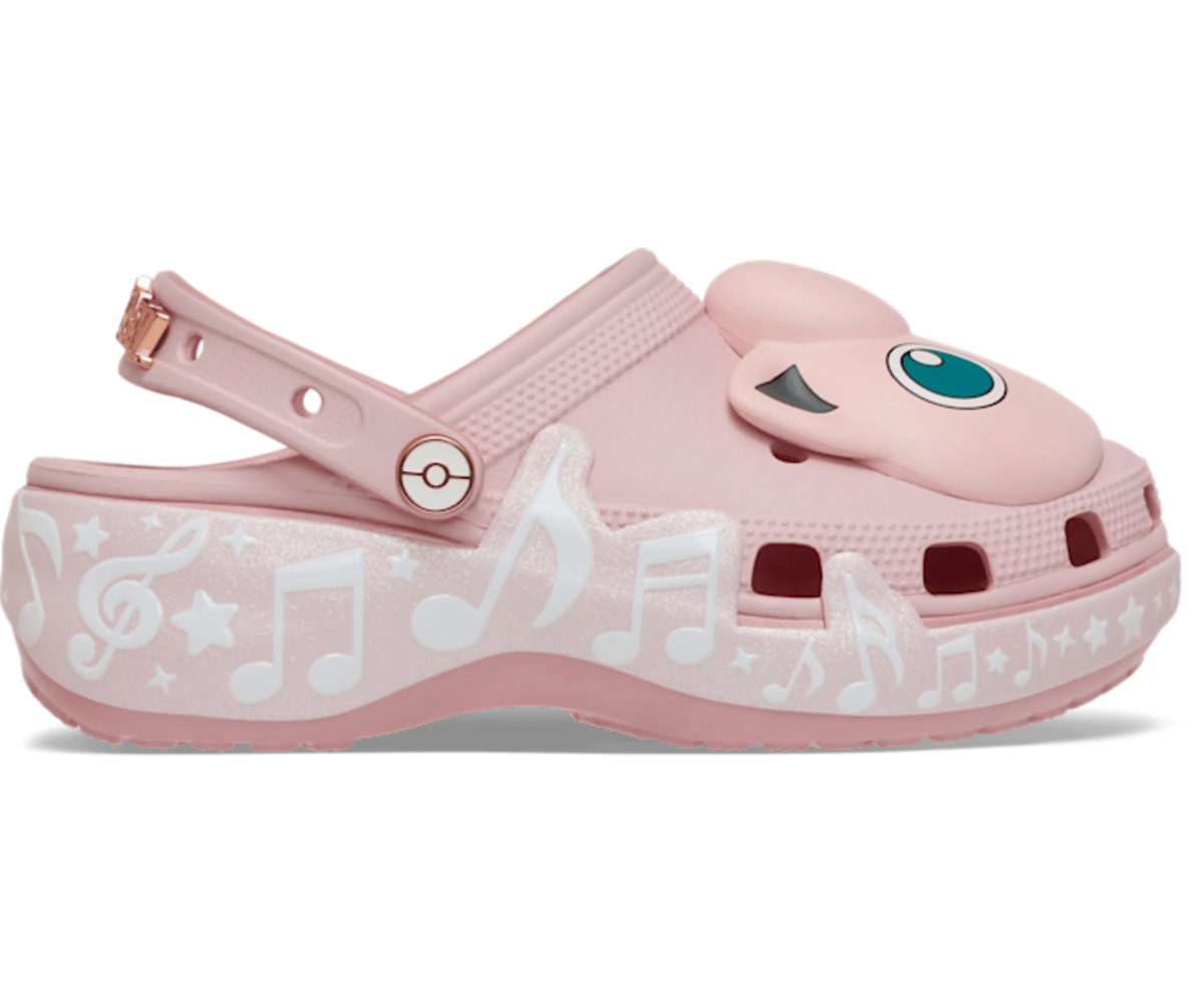 Crocs Classic Platform Clog Pokémon Jigglypuff 30th Anniversary (Women's)
