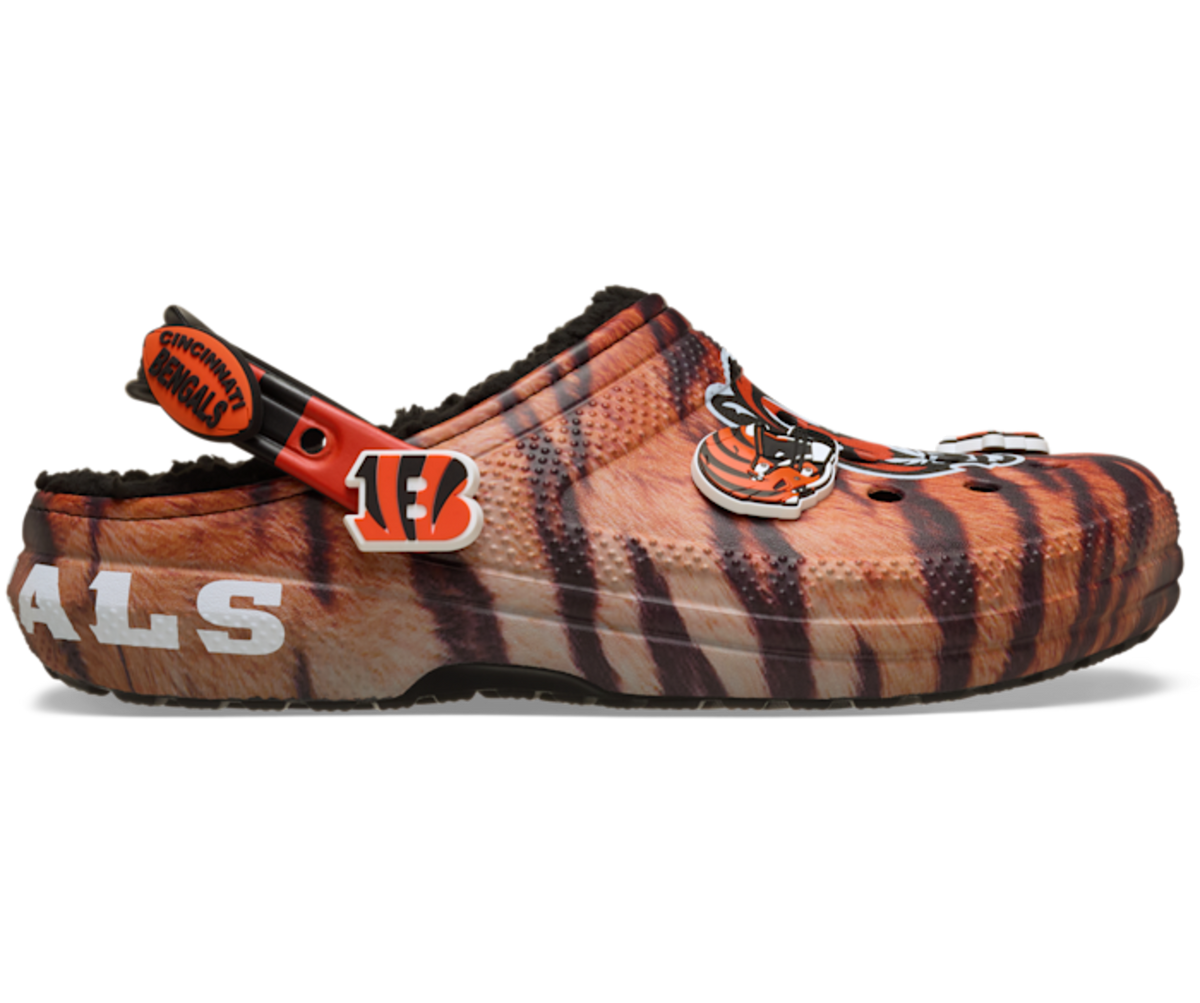 Crocs Classic Lined Clog NFL Cincinnati Bengals