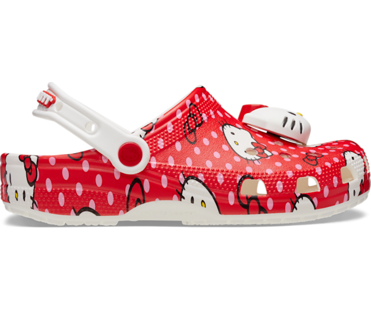 Crocs Classic Clog Hello Kitty Red Polka Dots