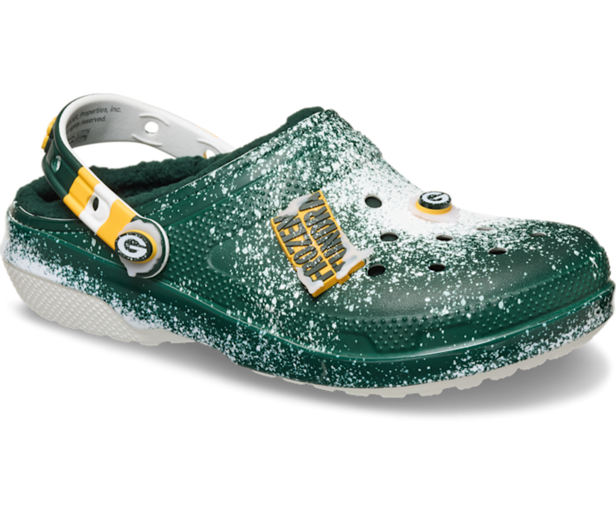 Crocs Classic Lined Clog NFL Green Bay Packers