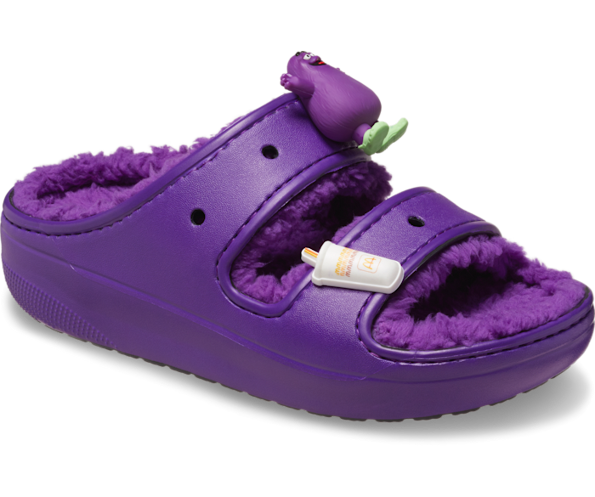 Crocs Classic Cozzzy Sandal McDonald's Grimace