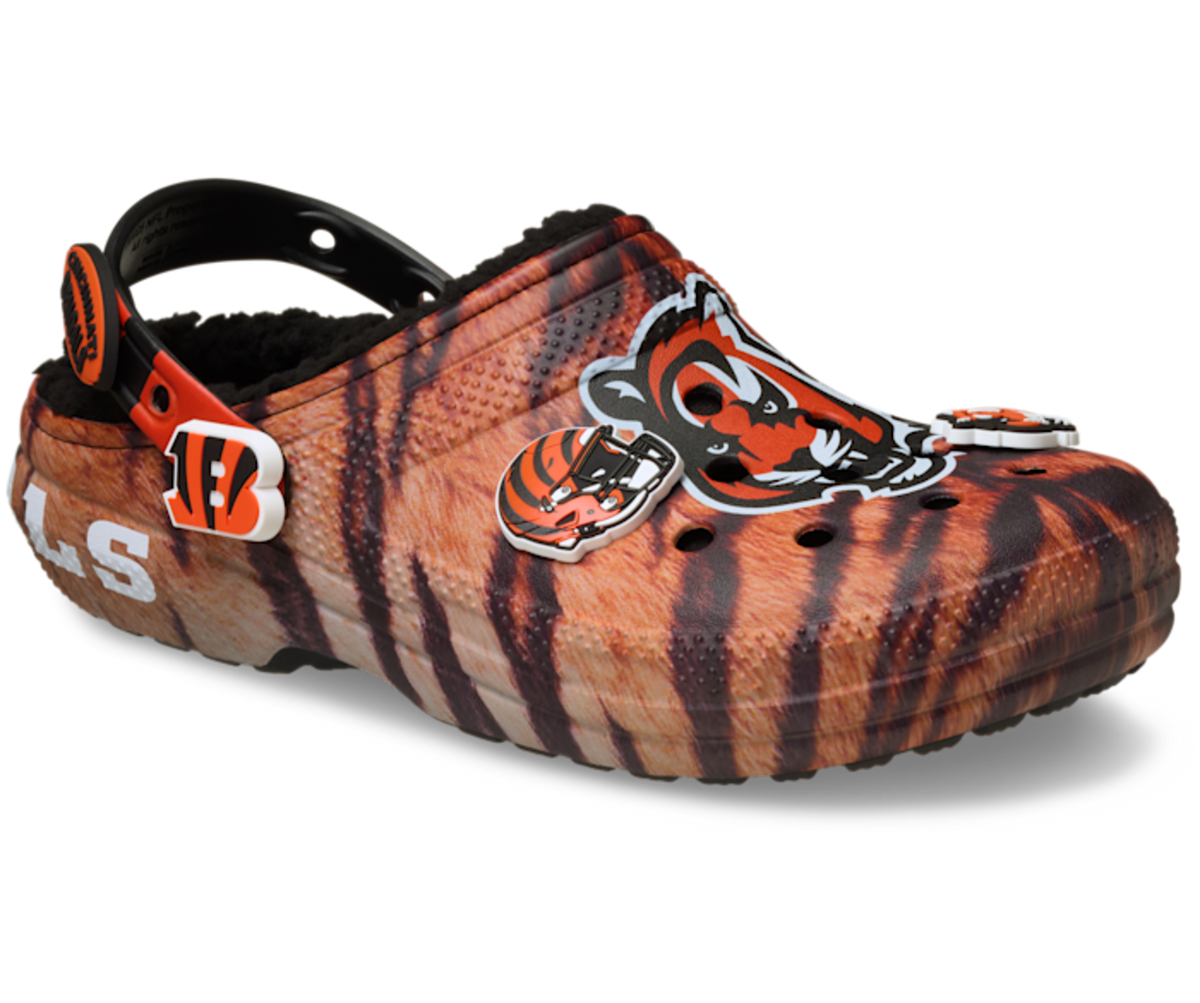 Crocs Classic Lined Clog NFL Cincinnati Bengals